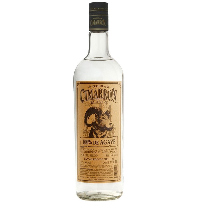 Cimarrón Blanco Tequila Liter - ForWhiskeyLovers.com