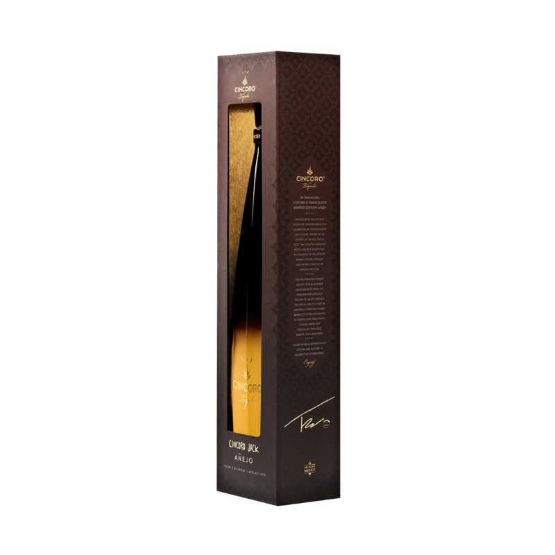 Cincoro x Travis Scott Cincoro Jack Anejo - Gift Box - ForWhiskeyLovers.com