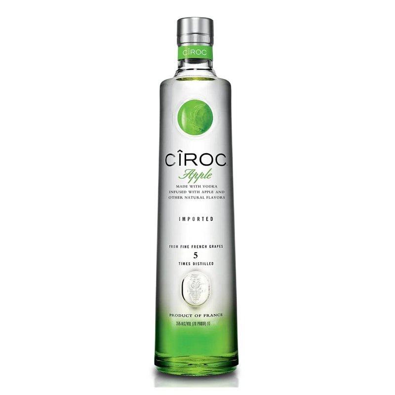 Ciroc Apple Flavored Vodka Liter - ForWhiskeyLovers.com
