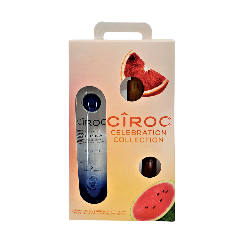 Ciroc 'Celebration Collection' Vodka + 2 Flavors 50ml Gif Pack - ForWhiskeyLovers.com