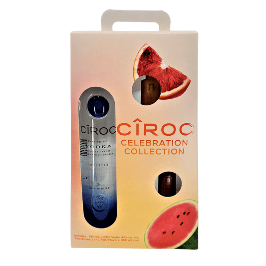 Ciroc 'Celebration Collection' Vodka + 2 Flavors 50ml Gif Pack - ForWhiskeyLovers.com
