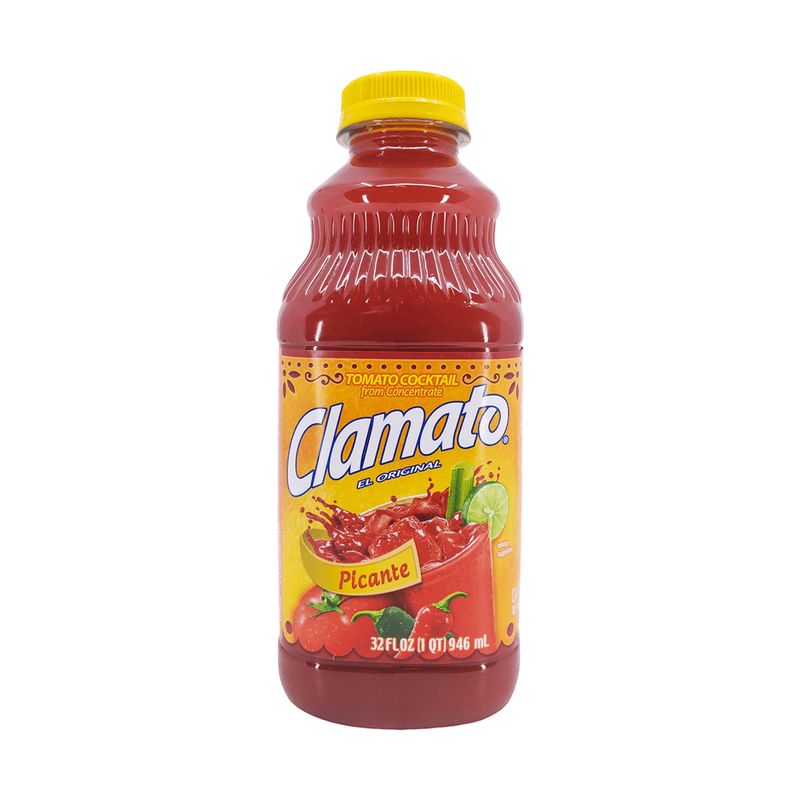 Clamato 'Picante' Tomato Cocktail 32oz - ForWhiskeyLovers.com