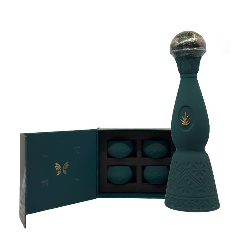Clase Azul Mezcal Guerrero with Commemorative Cups - ForWhiskeyLovers.com