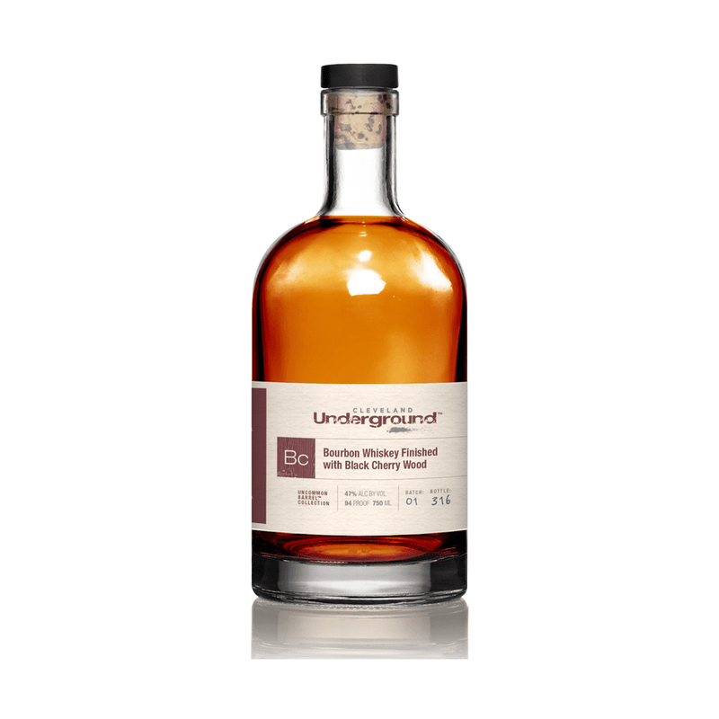 Cleveland Underground Bourbon Whiskey Finished with Black Cherry Wood - ForWhiskeyLovers.com