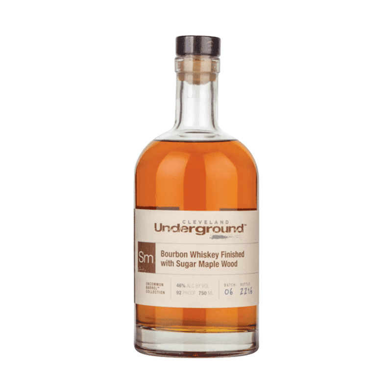Cleveland Underground Sugar Maple Wood Finished Bourbon Whiskey - ForWhiskeyLovers.com