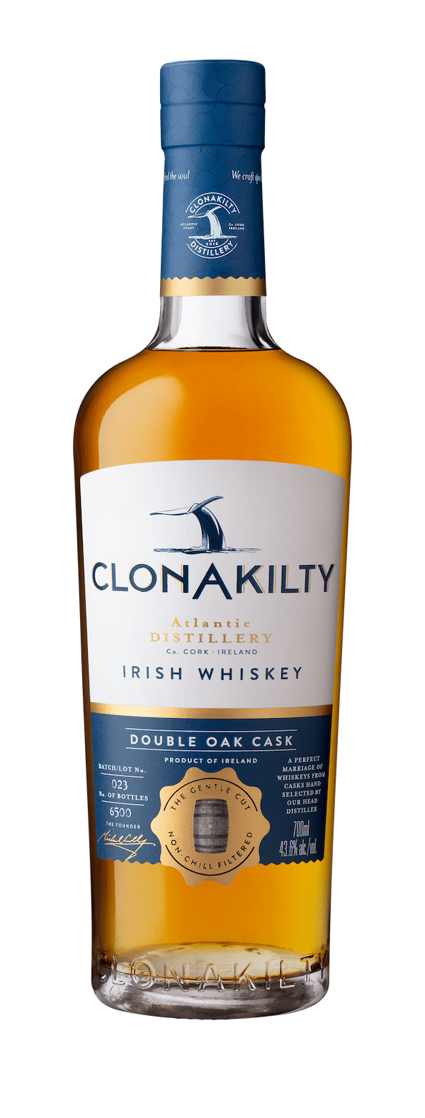 Clonakilty 'The Double Oak' Irish Whiskey - ForWhiskeyLovers.com