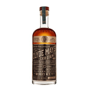 Clyde May's 10 Year Cask Strength Alabama Whiskey - ForWhiskeyLovers.com