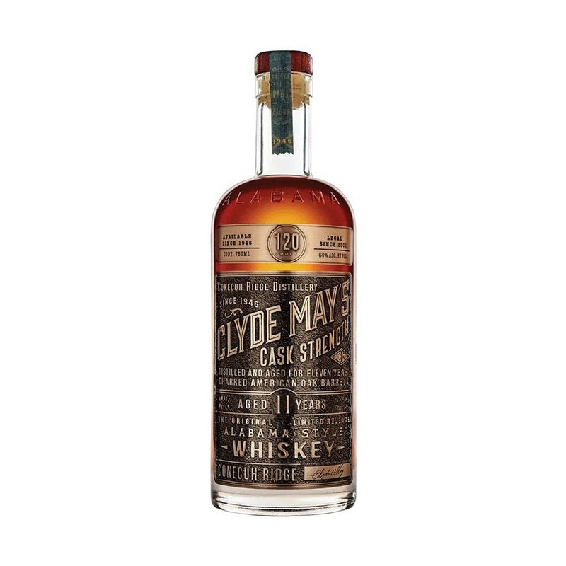 Clyde May's 11 Year Cask Strength Alabama Whiskey - ForWhiskeyLovers.com