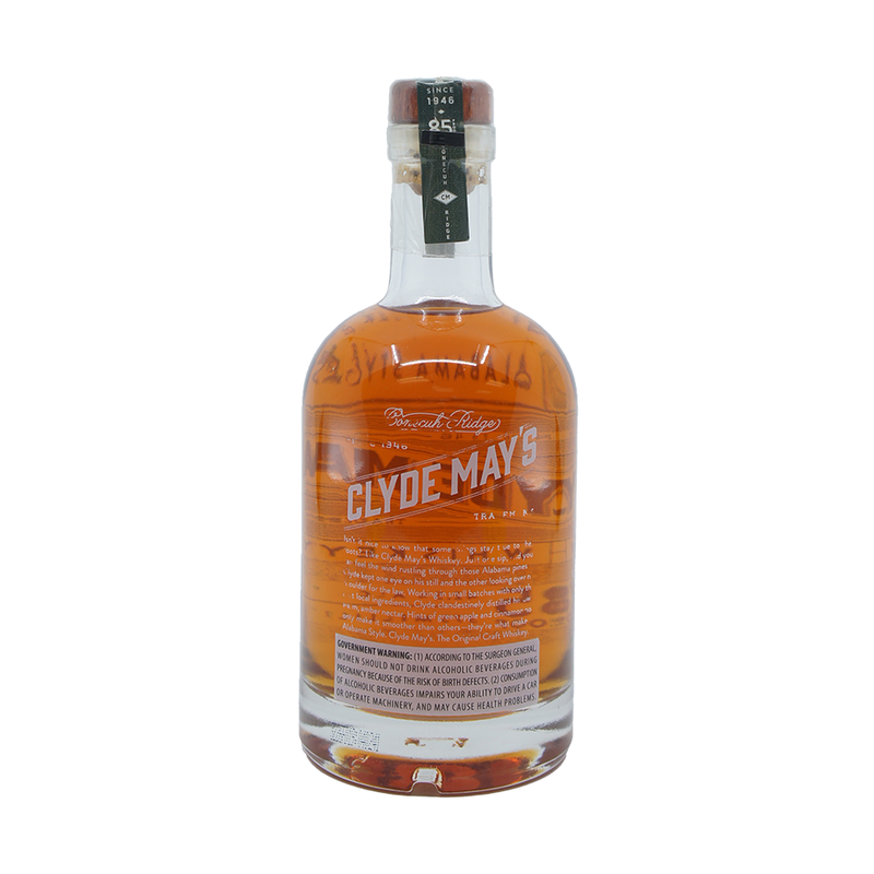 Clyde May's Alabama Style Whiskey 85 proof 375ml - ForWhiskeyLovers.com