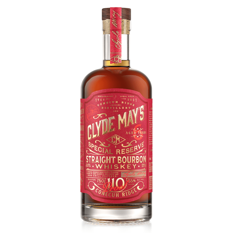 Clyde May's Special Reserve Straight Bourbon Whiskey - ForWhiskeyLovers.com