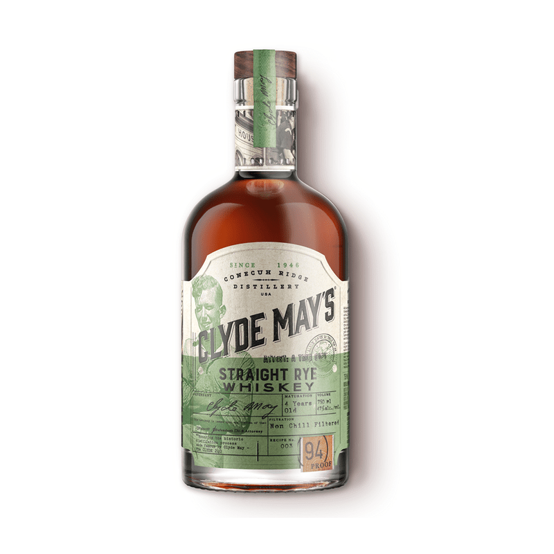 Clyde May's Straight Rye Whiskey - ForWhiskeyLovers.com