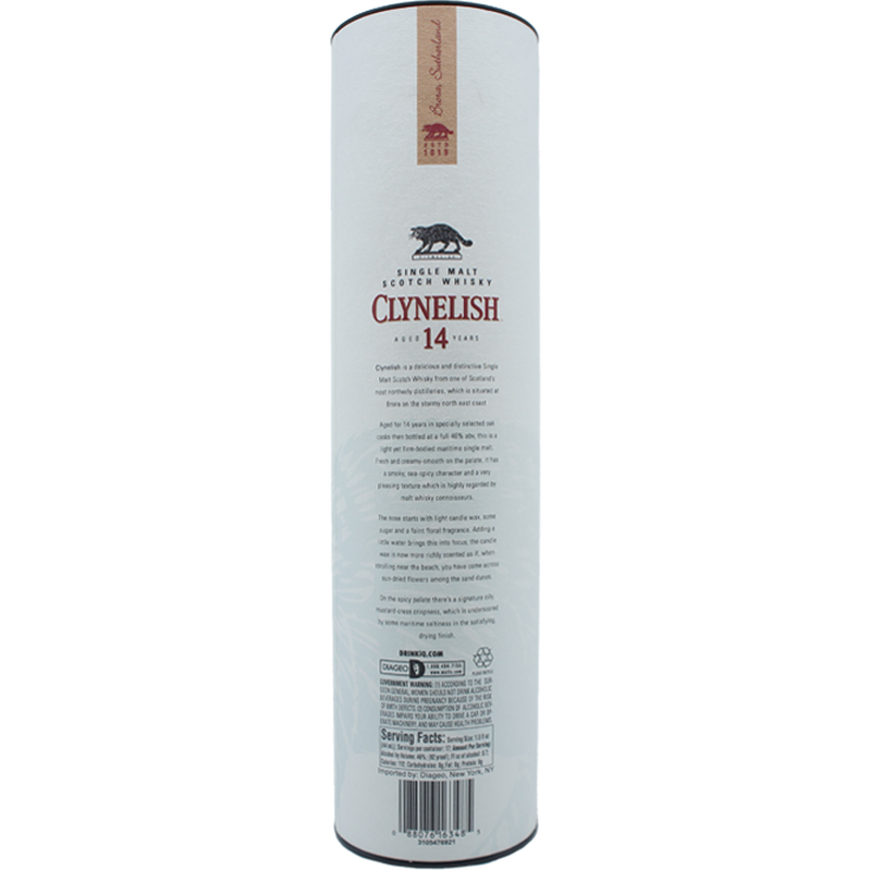 Clynelish 14 Year Old Single Malt Scotch Whisky - ForWhiskeyLovers.com