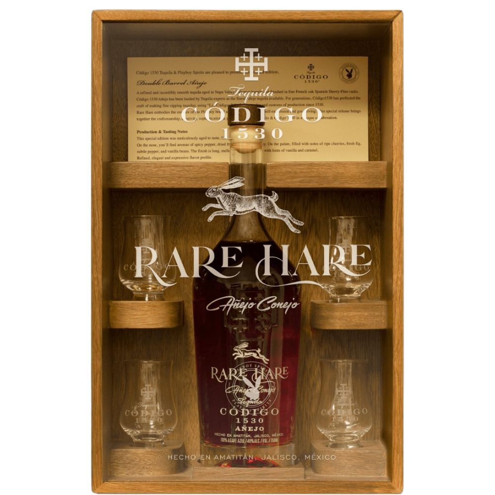 Codigo 1530 Rare Hare Playboy Edition Anejo Tequila 750mL - ForWhiskeyLovers.com