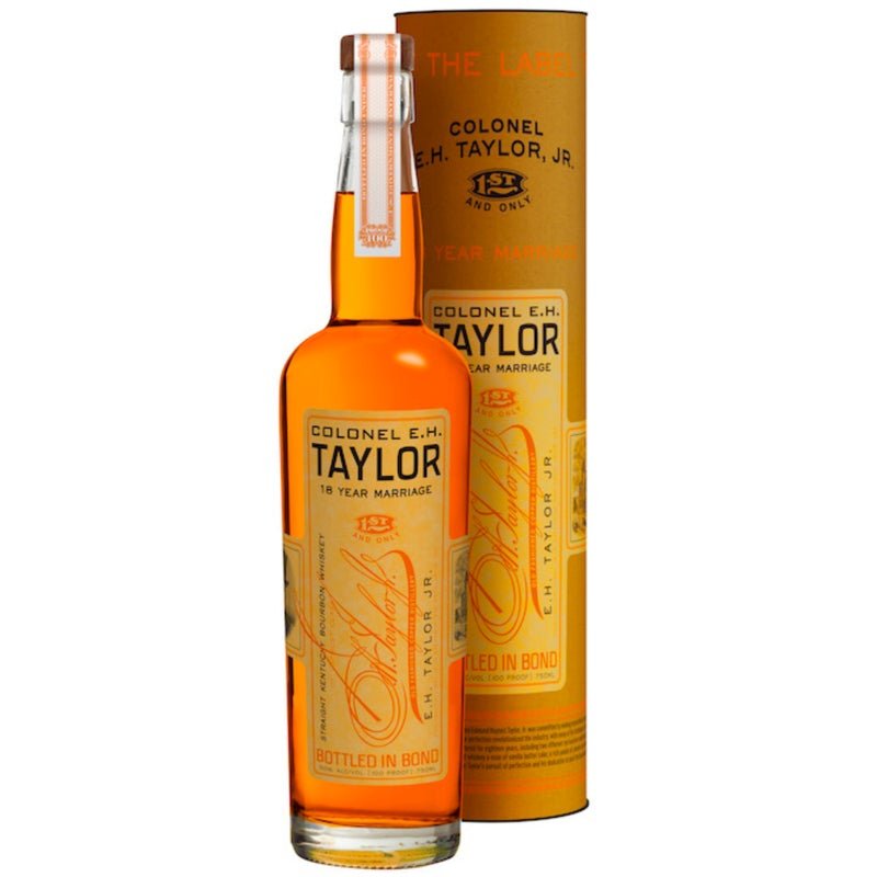 Colonel E.H. Taylor 18 Year Marriage Bottled in Bond Kentucky Straight Bourbon Whiskey - ForWhiskeyLovers.com