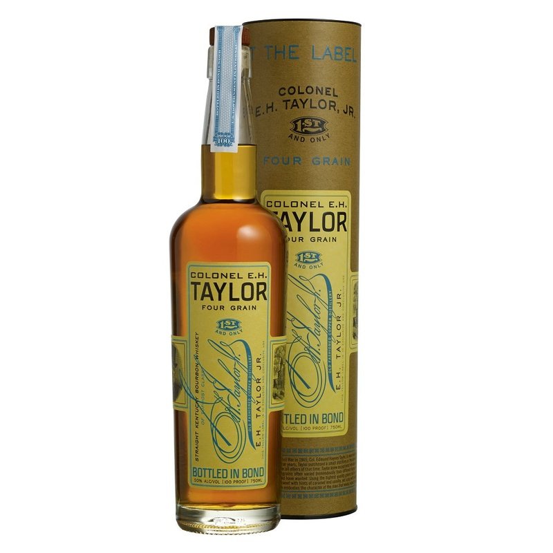 Colonel E.H. Taylor Four Grain Bottled in Bond Kentucky Straight Bourbon Whiskey - ForWhiskeyLovers.com