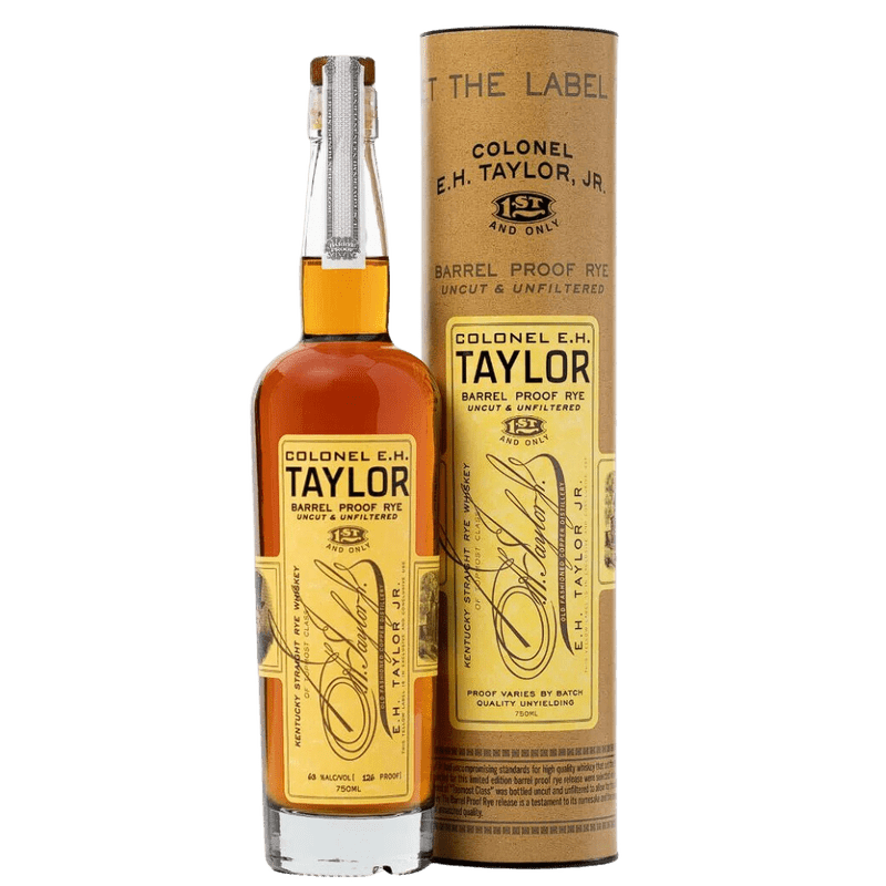 Colonel E.H. Taylor Jr. Barrel Proof Rye - ForWhiskeyLovers.com