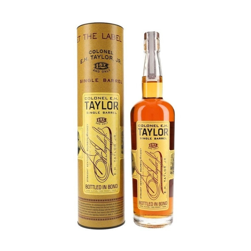 Colonel E.H. Taylor Single Barrel Bottled in Bond Kentucky Straight Bourbon Whiskey - ForWhiskeyLovers.com