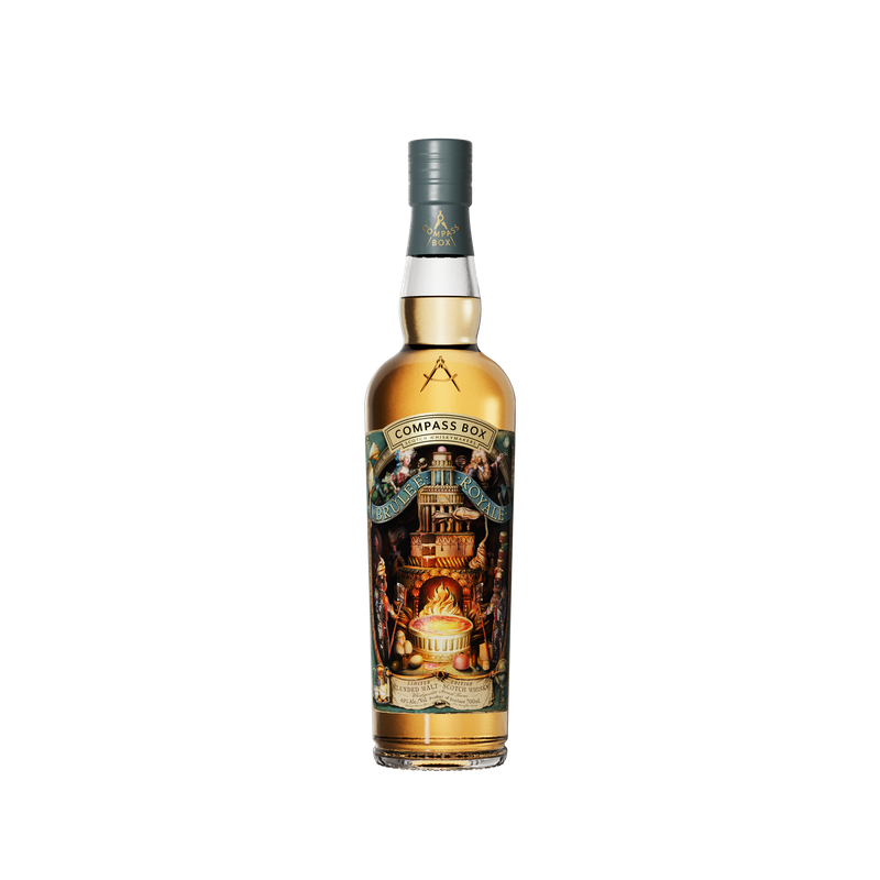 Compass Box Brûlée Royale Blended Malt Scotch Whisky 700ml - ForWhiskeyLovers.com