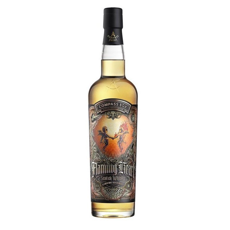 Compass Box 'Flaming Heart' Blended Malt Scotch Whisky - ForWhiskeyLovers.com