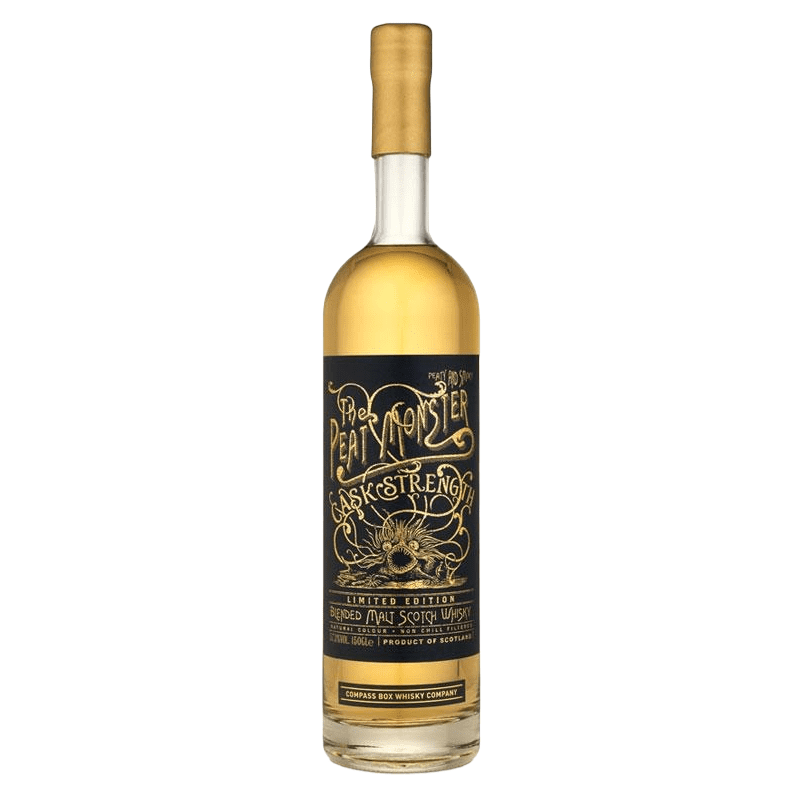 Compass Box Peat Monster Cask Strength Blended Malt Scotch Whisky - ForWhiskeyLovers.com