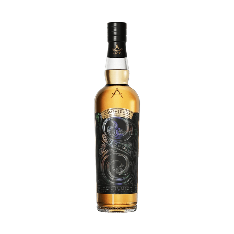 Compass Box Secrets of Smoke Blended Malt Scotch Whisky - ForWhiskeyLovers.com