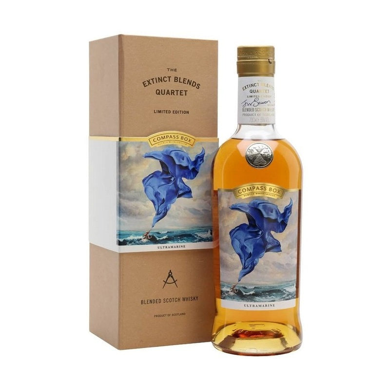 Compass Box 'Ultramarine' Extinct Blends Quartet Blended Scotch Whisky - ForWhiskeyLovers.com