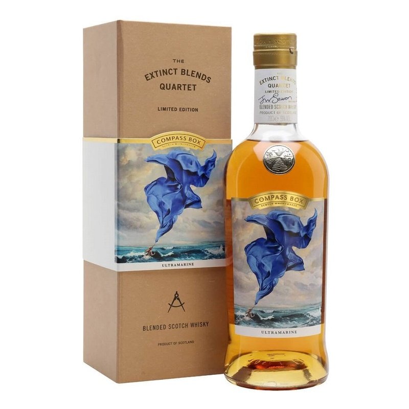 Compass Box 'Ultramarine' Extinct Blends Quartet Blended Scotch Whisky - ForWhiskeyLovers.com