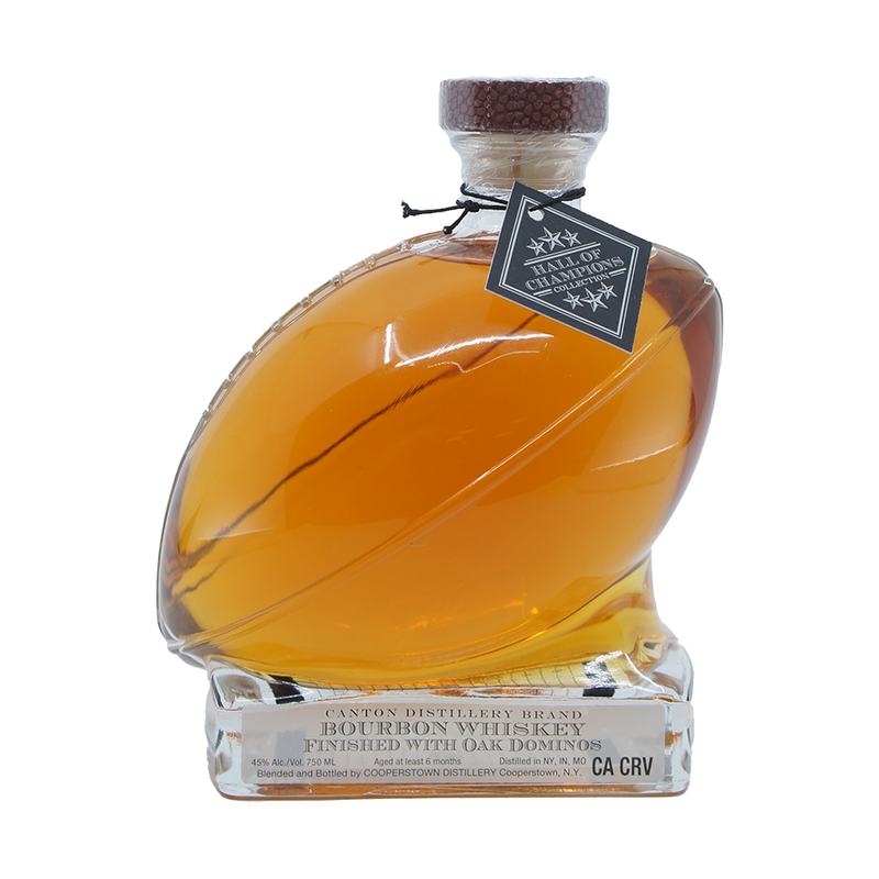 Cooperstown Canton Football Bourbon Whiskey - ForWhiskeyLovers.com