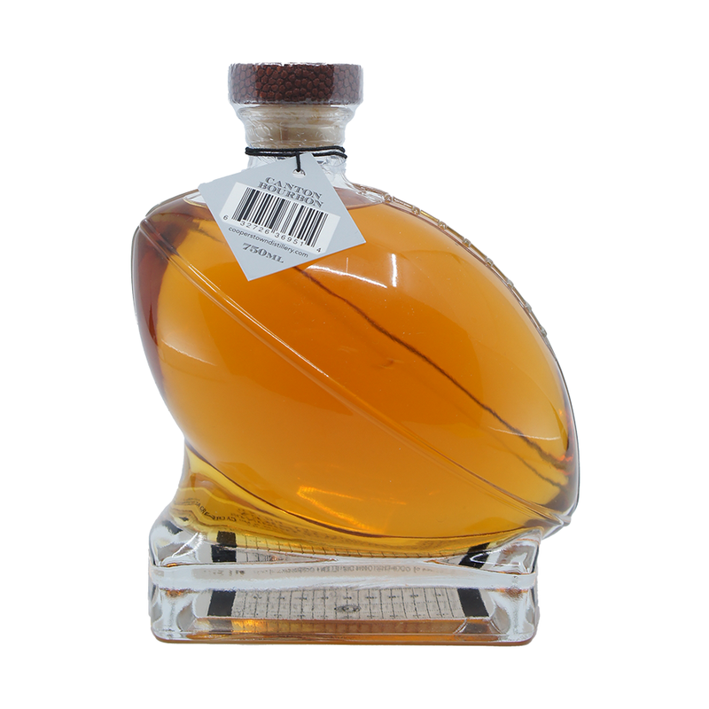 Cooperstown Canton Football Bourbon Whiskey - ForWhiskeyLovers.com
