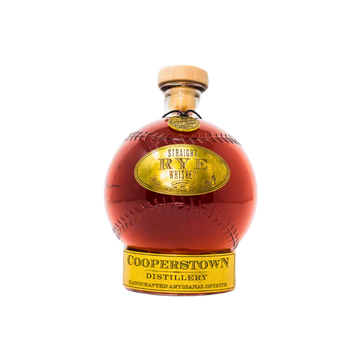 Cooperstown Limited Edition Baseball Decanter - Straight Rye 750 ml - ForWhiskeyLovers.com