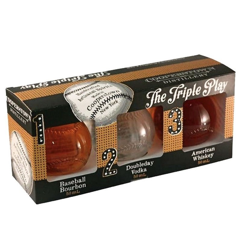 Cooperstown 'The Triple Play' Variety 3-Pack - ForWhiskeyLovers.com
