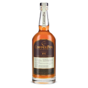 Copper Fox Original Rye Whiskey - ForWhiskeyLovers.com