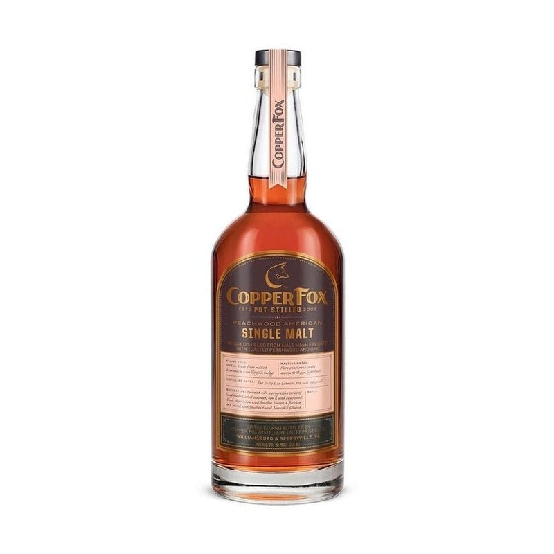 Copper Fox Port Barrel Finish Single Malt Whiskey - ForWhiskeyLovers.com