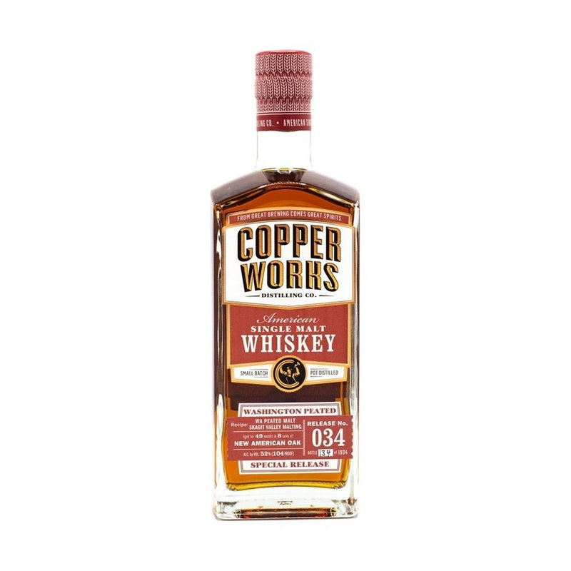 Copperworks American Single Malt Whiskey - ForWhiskeyLovers.com