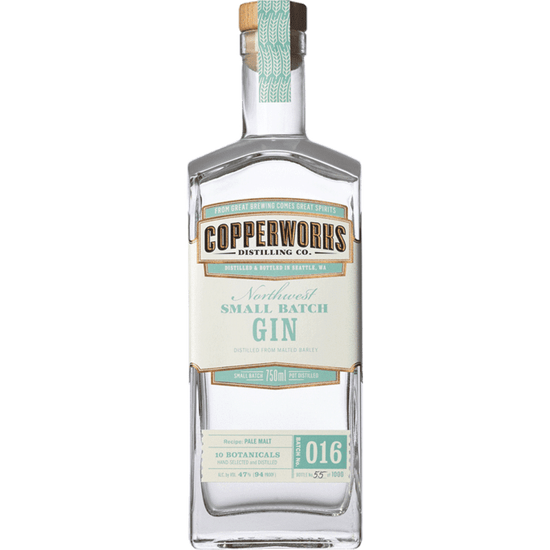 Copperworks Northwest Small Batch Gin - ForWhiskeyLovers.com
