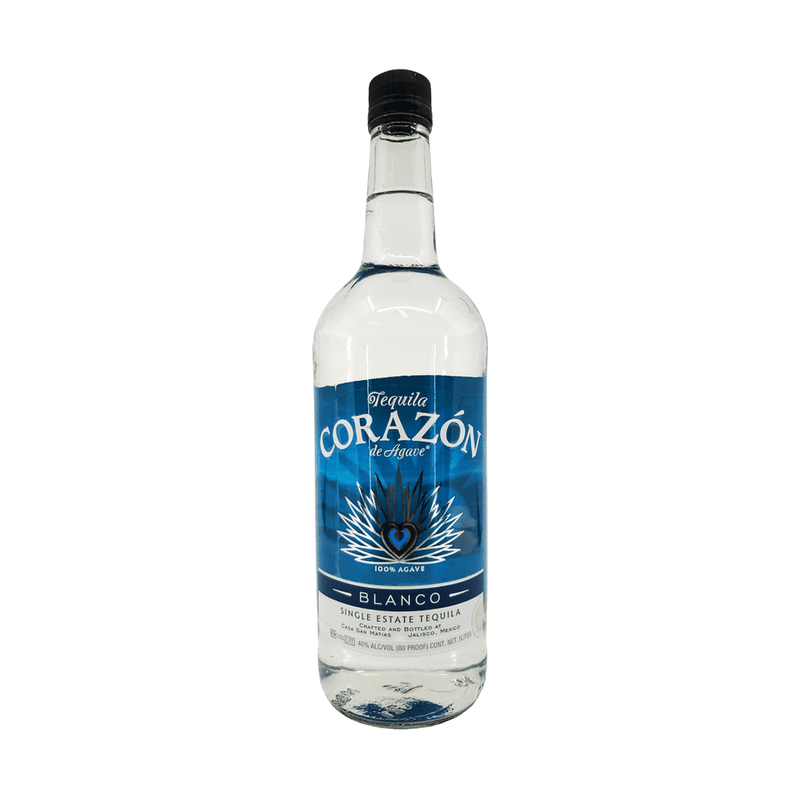 Coraz¢n Blanco Single Estate Tequila Liter - ForWhiskeyLovers.com