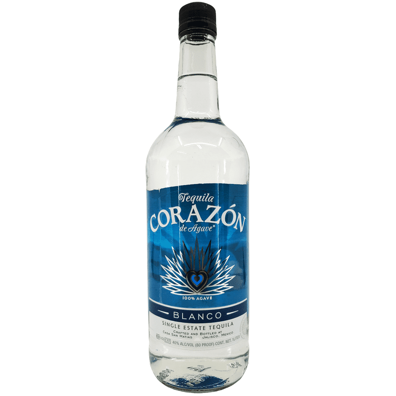 Corazón Blanco Single Estate Tequila Liter - ForWhiskeyLovers.com