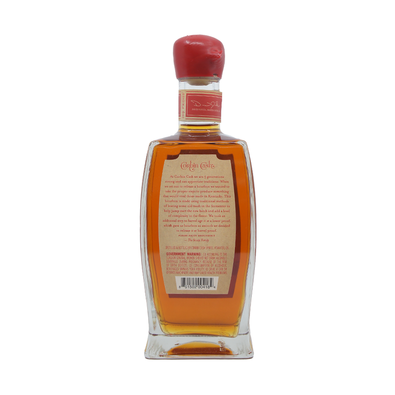 Corbin Cash 4 Year Old Sour Mash Straight Bourbon Whiskey - ForWhiskeyLovers.com