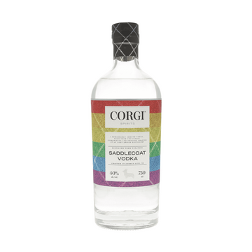 Corgi Spirits Saddlecoat Pride-Label Vodka - ForWhiskeyLovers.com