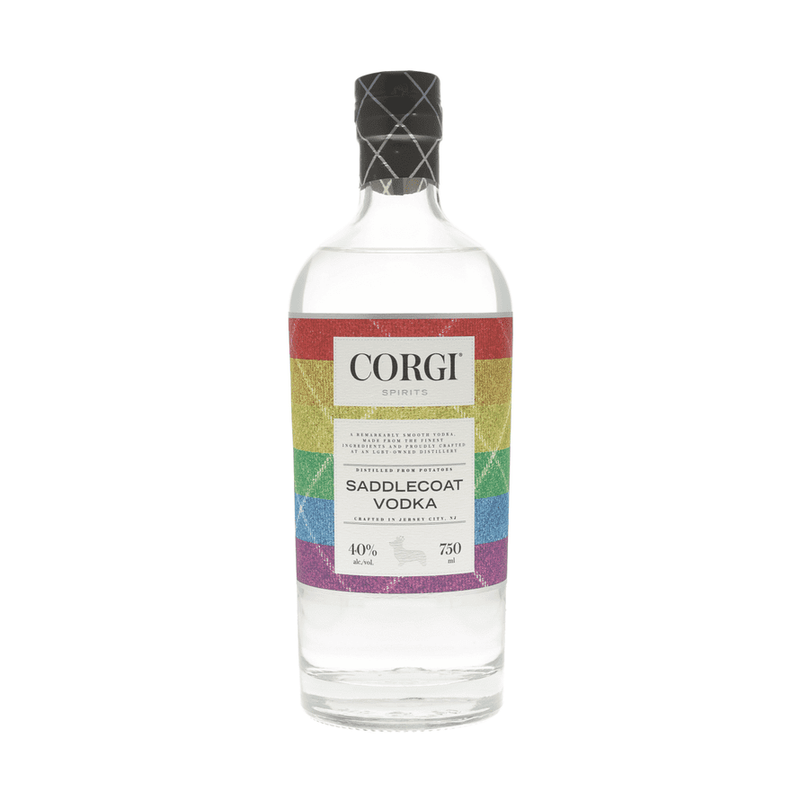 Corgi Spirits Saddlecoat Pride-Label Vodka - ForWhiskeyLovers.com
