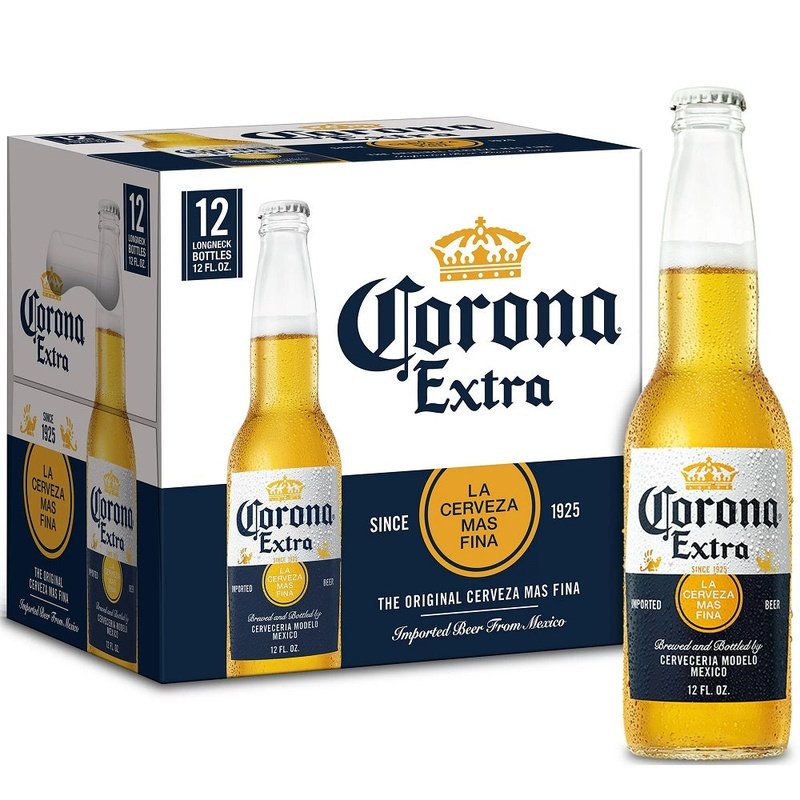 Corona Extra Beer 12-Pack - ForWhiskeyLovers.com