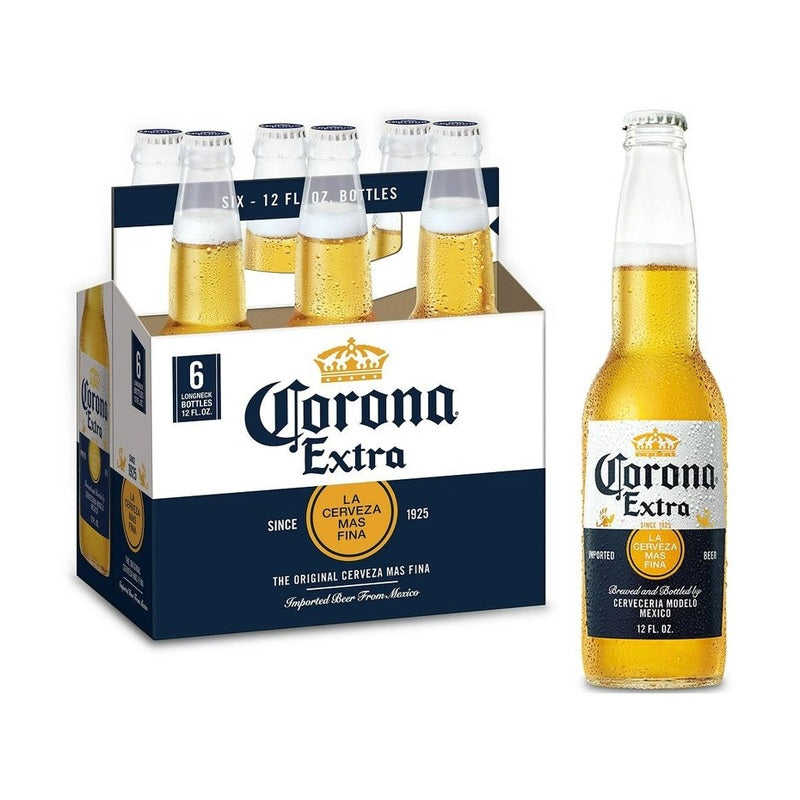Corona Extra Beer 6-Pack - ForWhiskeyLovers.com