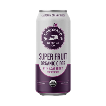 Coronado Brewing Co. Super Fruit Hard Cider 4-pack Cans - ForWhiskeyLovers.com