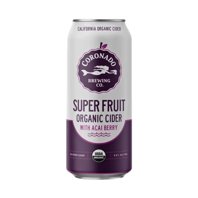 Coronado Brewing Co. Super Fruit Hard Cider Single Can - ForWhiskeyLovers.com