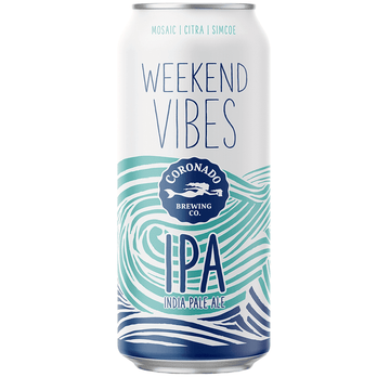 Coronado Brewing Co. 'Weekend Vibes' IPA Beer Single Can - ForWhiskeyLovers.com