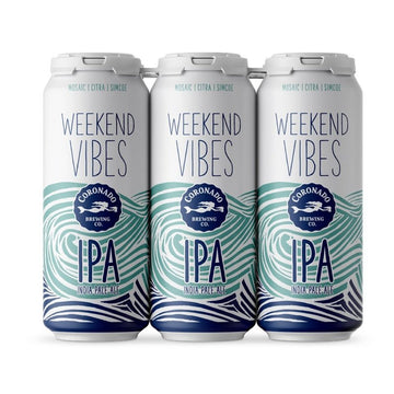 Coronado Brewing 'Weekend Vibes' IPA Beer 6-Pack - ForWhiskeyLovers.com