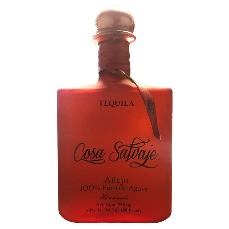 Cosa Salvaje Añejo Tequila 750ml - ForWhiskeyLovers.com