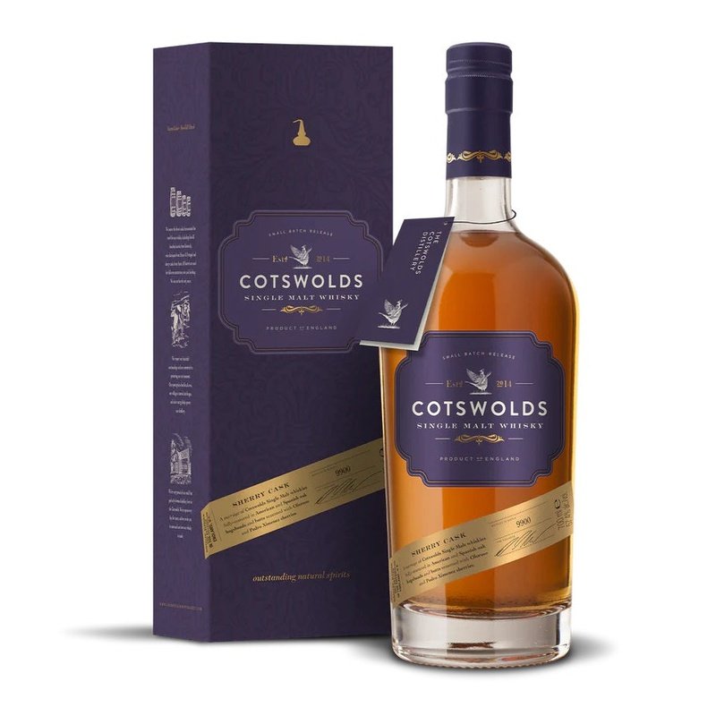 Cotswolds Sherry Cask Single Malt Whisky - ForWhiskeyLovers.com