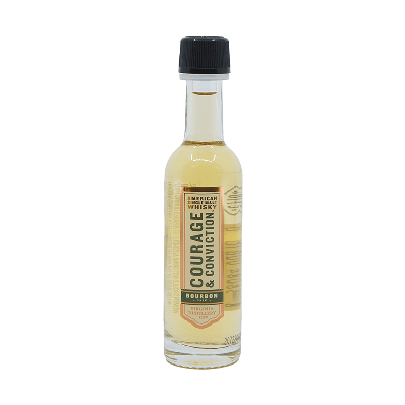 Courage & Conviction Bourbon Cask American Single Malt Whiskey 50ml - ForWhiskeyLovers.com