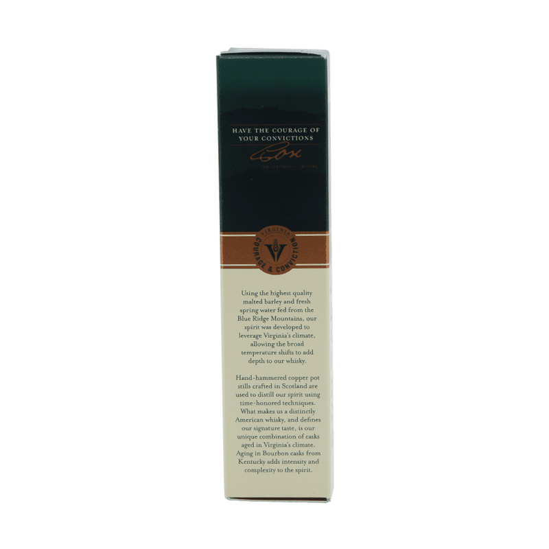 Courage & Conviction Bourbon Cask American Single Malt Whiskey 50ml - ForWhiskeyLovers.com
